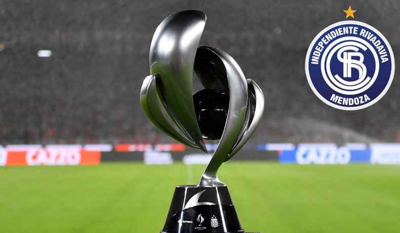 La AFA suspendió la final de la Supercopa Argentina entre Independiente Rivadavia y Estudiantes