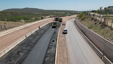 transito en ruta 82: desvios temporales por pavimentacion