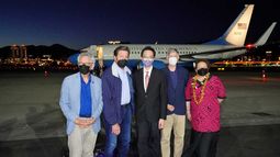 Representantes de EEUU llegaron a Taiwán, en medio de las tensiones con China