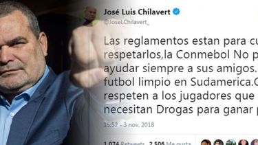 chilavert no se calla nada, se metio con la conmebol y la sancion a river