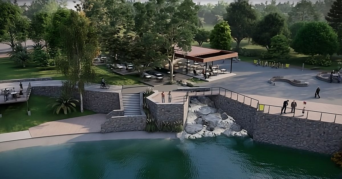 Reconstruirán el lago del Parque General San Martín: así quedará