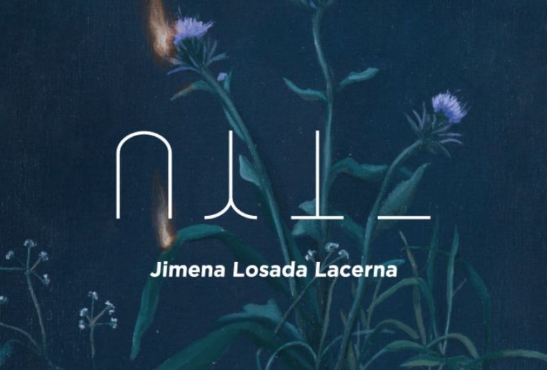 jimena losada lacerna, muestra de espalda a la luna