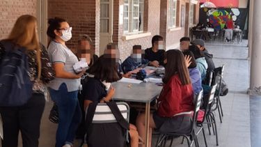 Sitio Andino | Clases afuera alumnos