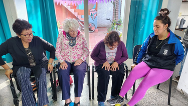 Actividad física para adultos mayores en San Rafael.