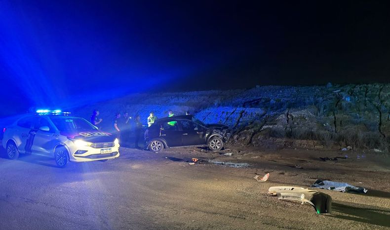 El accidente vial ocurrió en la madrugada de este viernes, en Las Heras.&nbsp;