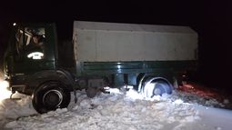 Rescataron a 10 personas de la nieve en Uspallata, Las Heras.