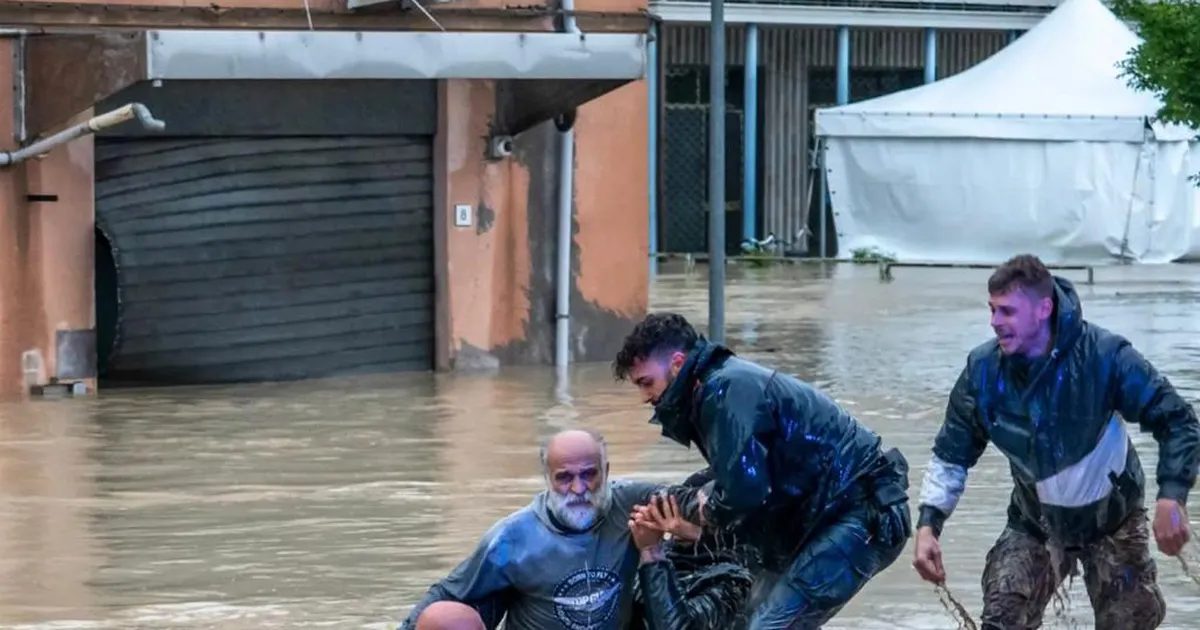 Inundaciones en Italia ocho muertos y miles de evacuados