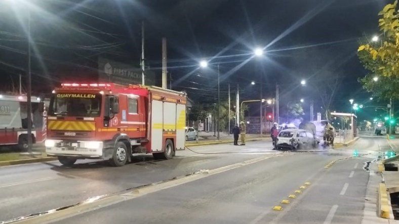 El siniestro ocurrió en el inicio de la madrugada de este lunes en Guaymallén.