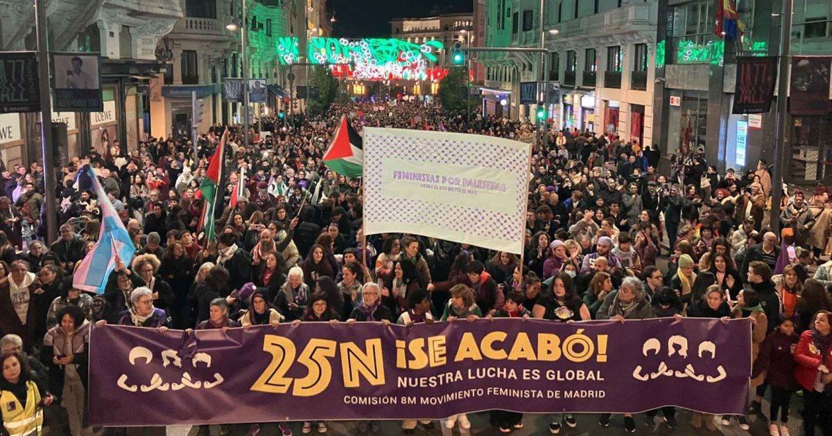 Marchas en todo el mundo contra la violencia hacia las mujeres