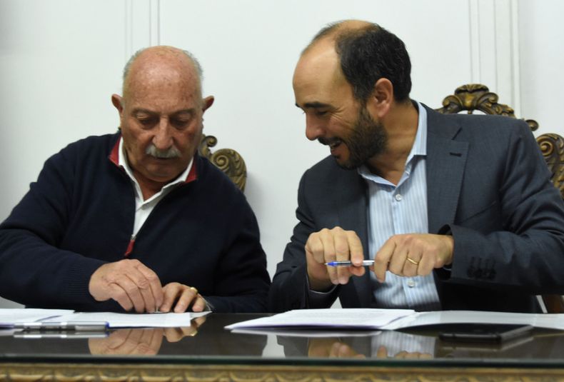 Miguel Angel Ronco y José Thomas