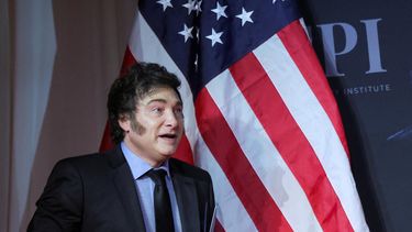 Javier Milei, junto a gobernadores, inaugura la Argentina Week 2026. Javier Milei, junto a gobernadores, inaugura la Argentina Week 2026.