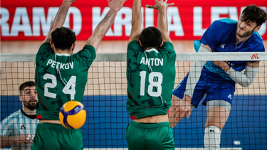 Contundente victoria del voleibol de Argentina.