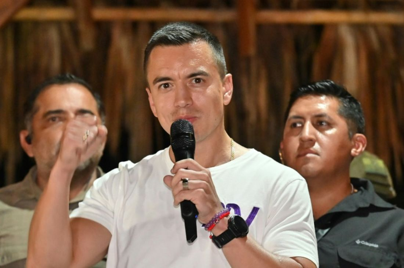 El Gobierno argentino saludó al electo presidente ecuatoriano, Daniel Noboa, quien se impuso en la segunda vuelta realizada en ese país.