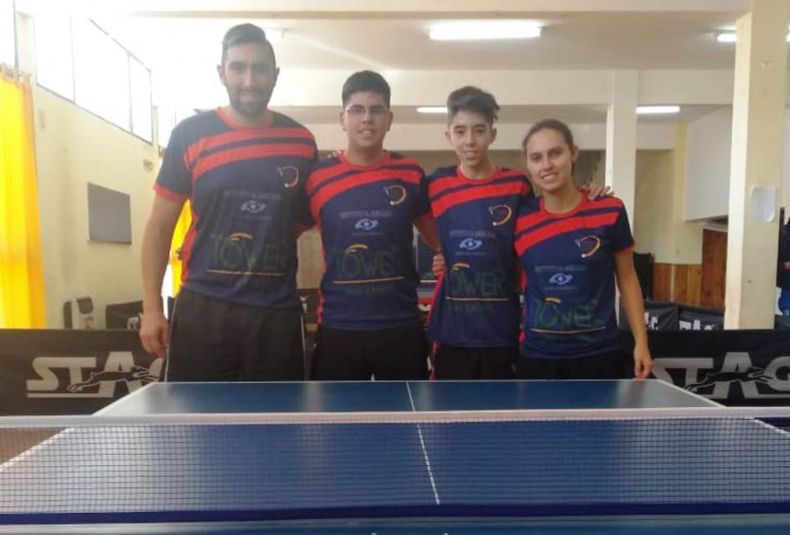 19 Exelente victoria de Deportivo Argentino ante GEPU en la Liga Porvincial de Tenis de Mesa.Martes 04 06 19