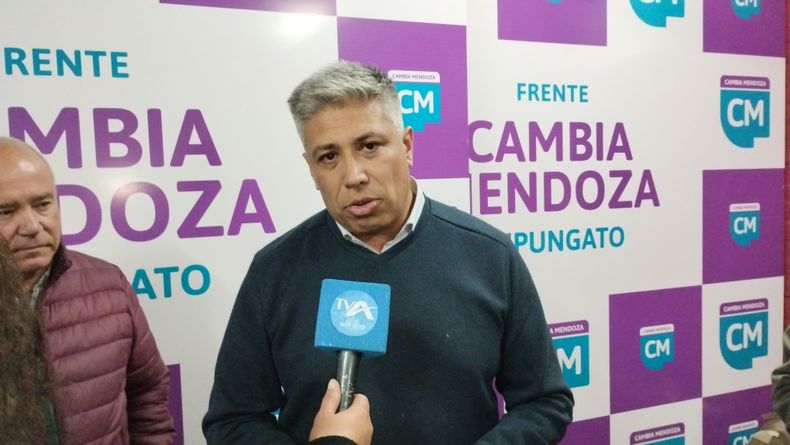Gustavo Aguilera, asume a la intendencia de Tupungato el próximo 8 de diciembre.