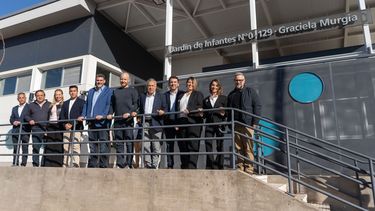 El establecimiento de Nivel Inicial está ubicado en el distrito de Perdriel