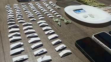 Importante secuestro de droga en Guaymallén. Importante secuestro de droga en Guaymallén.