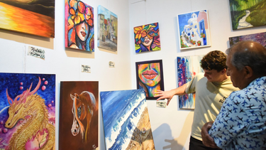 Taller de arte en Guaymallén.