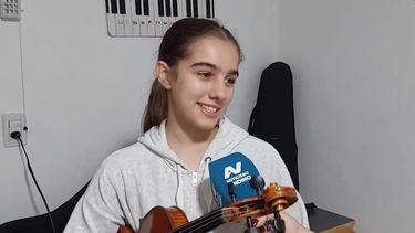 de general alvear a madrid: la historia de una violinista de 14 anos que la rompe en el mundo