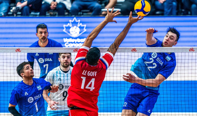 La Selección masculina de voleibol de Argentina compone el grupo C.