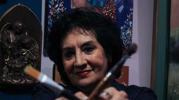 Sara Rosales, una mujer única e inigualable en el mundo de las artes visuales.