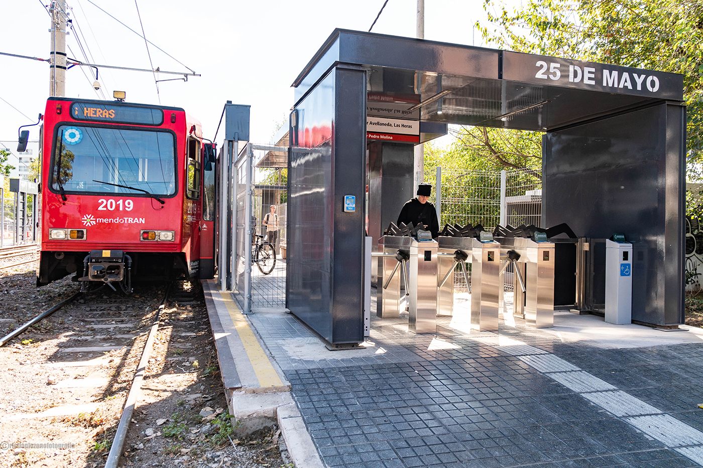 El Metrotranvía suma paradores inteligentes en Godoy Cruz: dónde se encuentra
