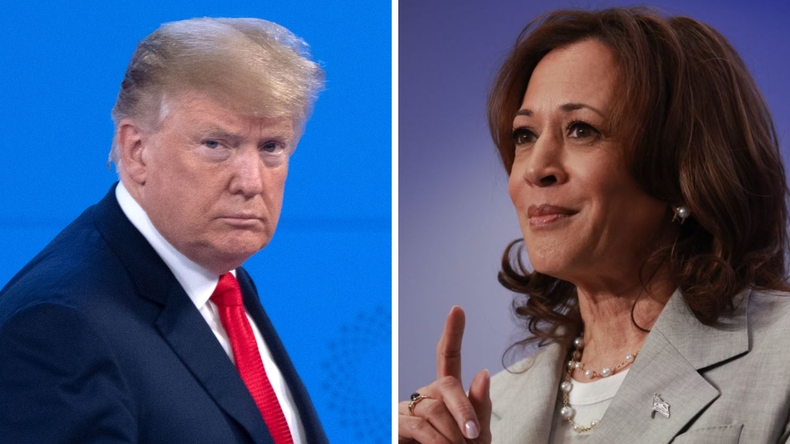 Donald Trump y Kamala Harris se miden en las elecciones de Estados Unidos