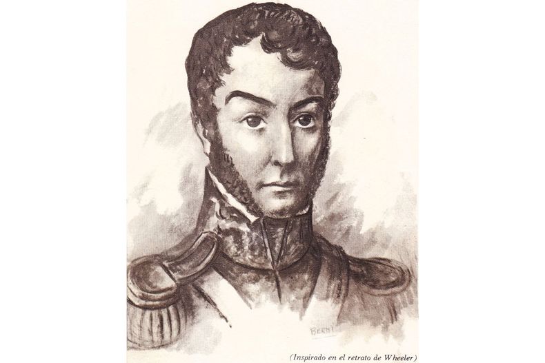 San Martín por Berni. Autor: Antonio Berni (1950). Varias láminas realizadas para una edición especial de El Santo de la Espada de Ricardo Rojas. Refuerzan la idea del Libertador como un símbolo político y moral a través de la óptica del gran maestro nacional.