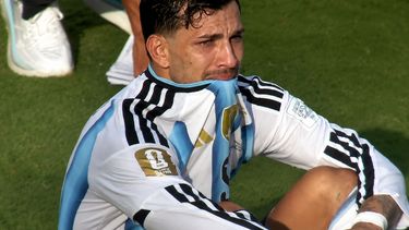 Leandro Paredes y su desconsuelo tras perder la final del Mundial 2026