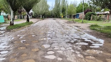 Calle de El Capacho en San Carlos.