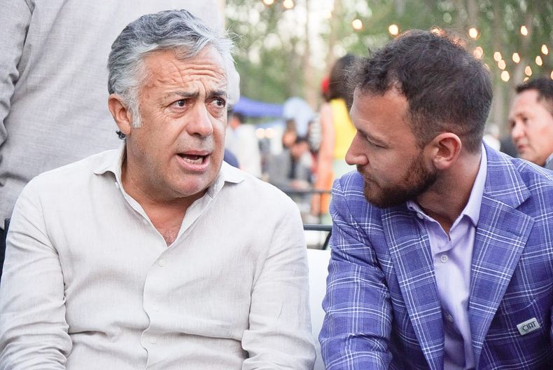 Alfredo Cornejo y el presidente de la CIAT, Pablo Ambrosini.