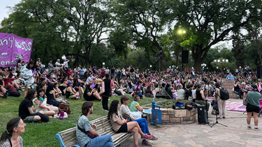 La manifestación tuvo lugar por el Día Internacional para la Eliminación de la Violencia contra la Mujer La manifestación tuvo lugar por el Día Internacional para la Eliminación de la Violencia contra la Mujer