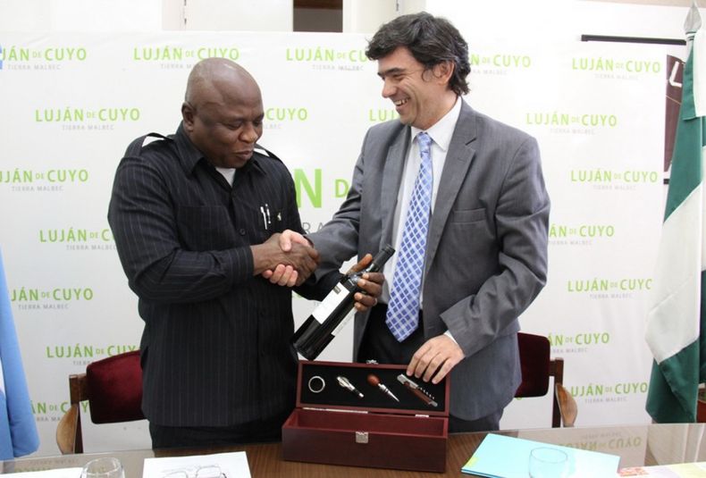 Embajador de Nigeria en Luján