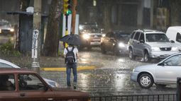 Rige una alerta naranja de Mendoza por tormentas: qué zonas se verán afectadas