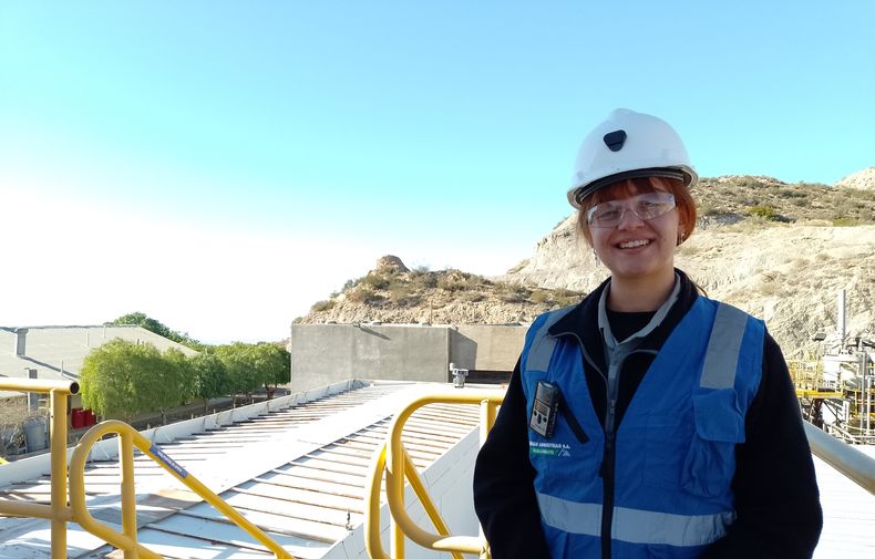 Es de San Rafael, trabaja en Gualcamayo y sueña con un crecimiento de la minería en Mendoza