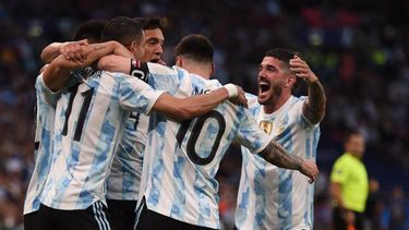 La selección argentina y su penúltimo partido amistoso.