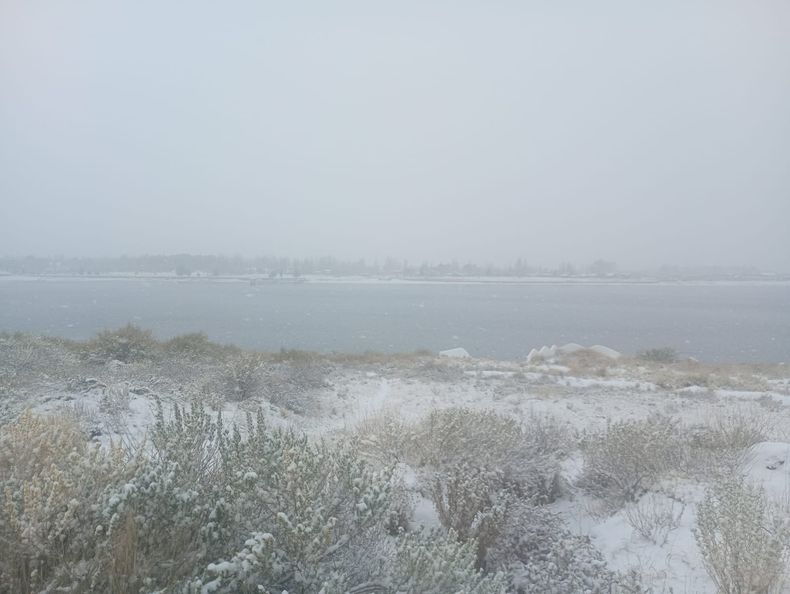 El invierno mostró su cara más intensa en el sur de Mendoza.