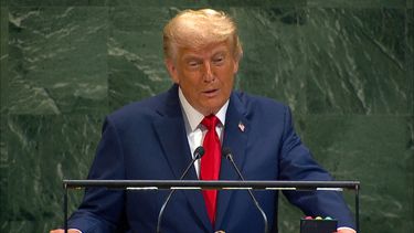 Donald Trump, antes del encuentro con Milei, acusó a la ONU de financiar la migración ilegal.